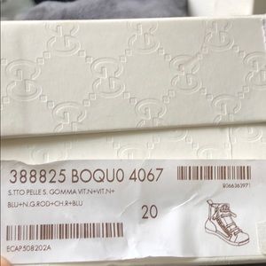 Gucci toddler sneakers